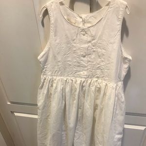 White Strasburg dress